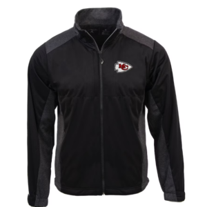 Men’s Kansas City Chiefs Antigua Black Full-Zip Jacket