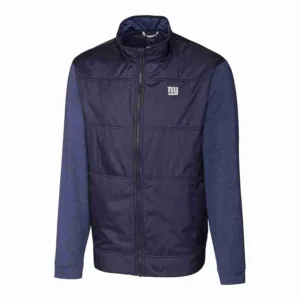Men’s Navy New York Giants Full-Zip Jacket