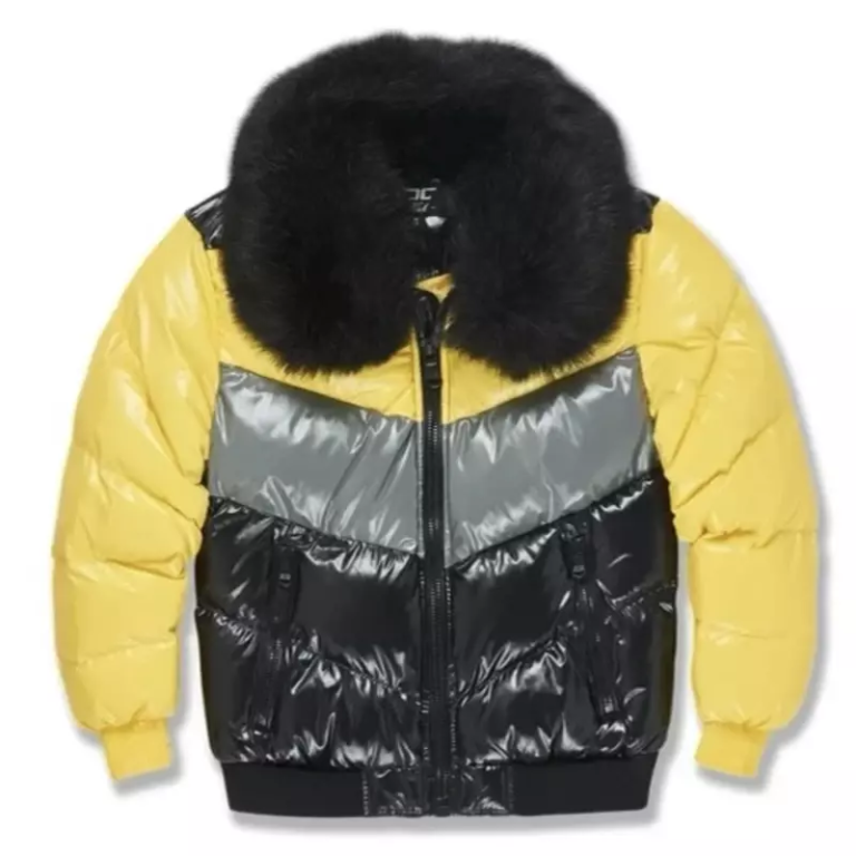 Men?s Nylon Puffer Jacket (Pollen)
