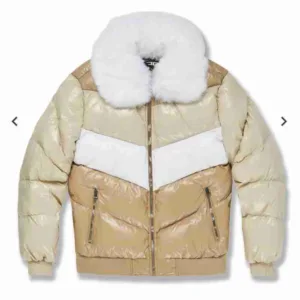 Men?s Nylon Puffer Jacket (Sand)