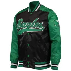 Men?s Philadelphia Eagles Black Jacket
