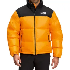Men’s The North Face 1996 Retro Nuptse Orange Jacket