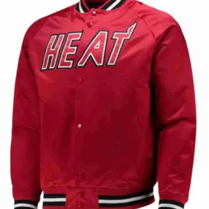 Miami Heat Hardwood Classics Red Jacket