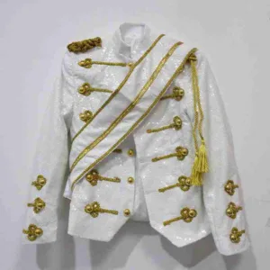 Michael Jackson Stage Sequins Cosplay Jacket