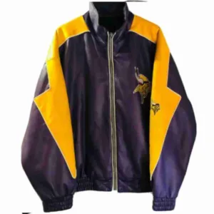 Minnesota Vikings Leather Jacket
