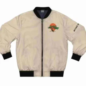 Miyagi Do Karate White Satin Jacket