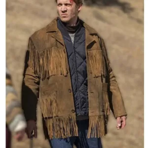 Mr Wrench Fargo Brown Fringe Jacket