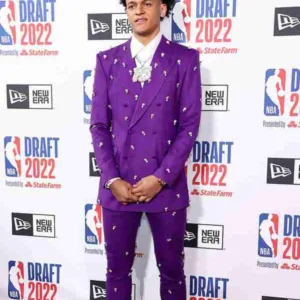 NBA Diamond Paolo Banchero Purple Blazer