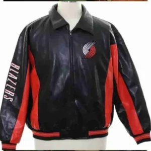 NBA Portland Basketball Leather Jacket