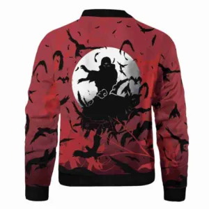 Naruto Itachi Crow Bomber Jacket