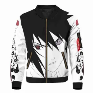 Naruto Ninja Sasuke Bomber Jacket