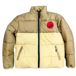 Naruto Seventh Hokage Beige And Brown Jacket