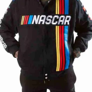 Nascar Logo Black Jacket