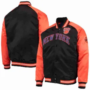 New York Knicks Mitchell Satin Jacket