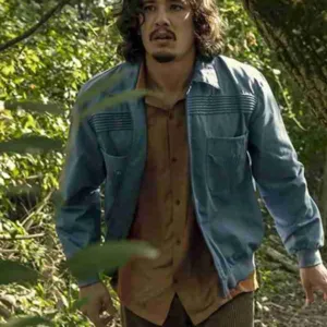 Night Sky Chai Hansen Blue Cotton Jacket