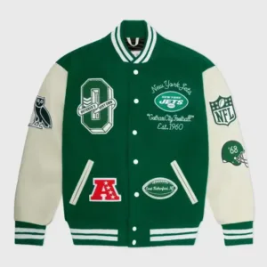OVO NFL New York Jets Varsity Jacket
