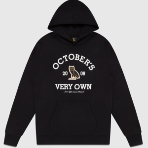 OVO October’s Very Own Collegiate Black Hoodie