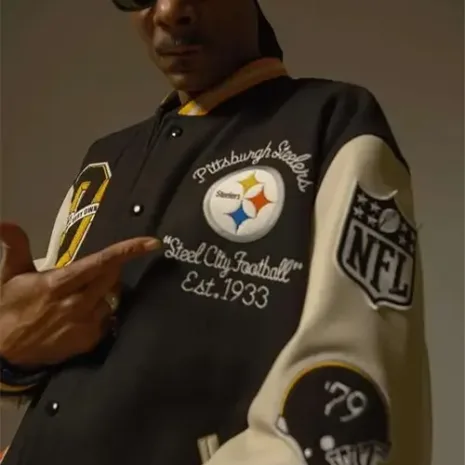 OVO-Steelers-Snoop-Dogg-Black-Varsity-Jacket.webp