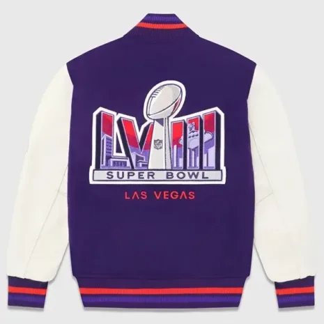 OVO x NFL Super Bowl LVIII Varsity Jacket1 OVO x NFL Super Bowl LVIII Varsity Jacket