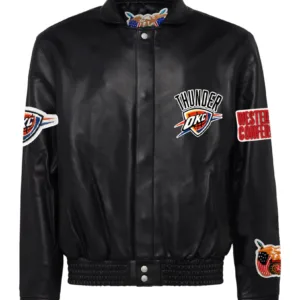 Oklahoma City Thunder Full Leather Jacket