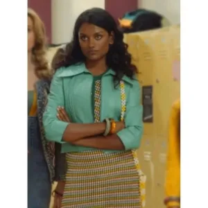 Olivia Sex Education Leather Jacket