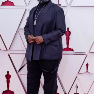 Omari Douglas Black Blazer