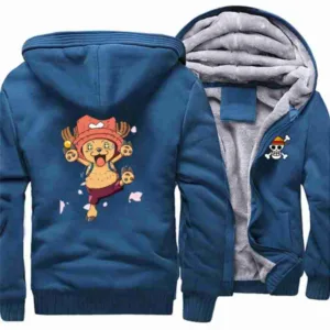 One Piece Japan Anime Blue Bomber Jacket