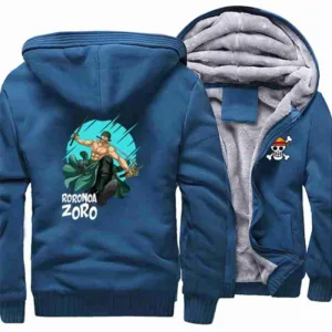 One Piece Roronoa Zoro Blue Jacket