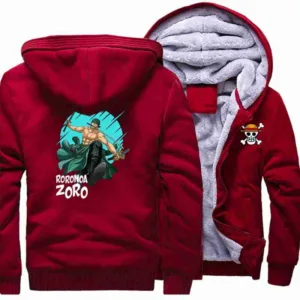 One Piece Roronoa Zoro Red Jacket