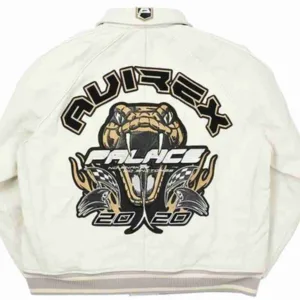 Palace 2020 No Snake White Jacket