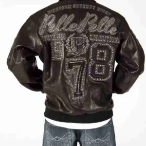 Pelle Pelle 1978 Vintage Dark Brown Leather Jacket