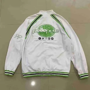 Pelle Pelle Embroidered Cotton White Jacket