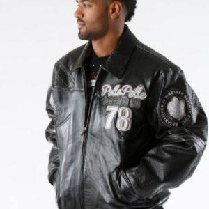 Pelle Pelle European Racer Blacksilver Ghost Jacket
