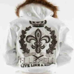 Pelle Pelle Live Like A King White Jacket