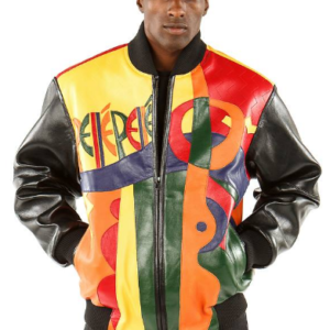 Pelle Pelle Orange Plush Picasso Jacket