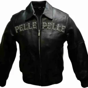 Pelle Pelle Pride Studded Black Jacket