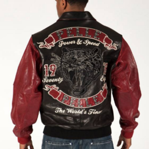 Pelle Pelle Tiger Black Luster Leather Jacket