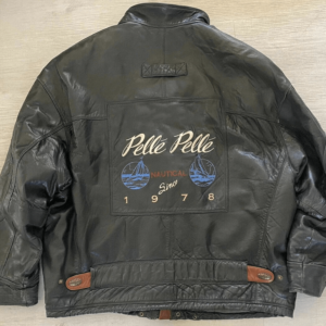 Pelle Pelle Vintage 80?s Black Leather Jacket
