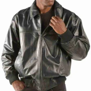 Pelle Pelle Zipup Motorcycle Biker Jacket
