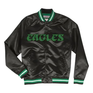 Philadelphia Eagles Lightweight Black Jacket