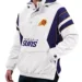 Phoenix Suns Home Team White Hoodie Jacket