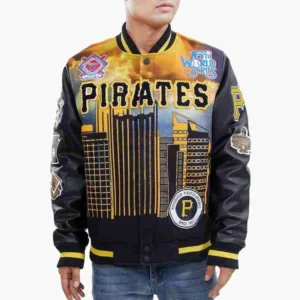 Pittsburgh Pirates Remix Varsity Jacket
