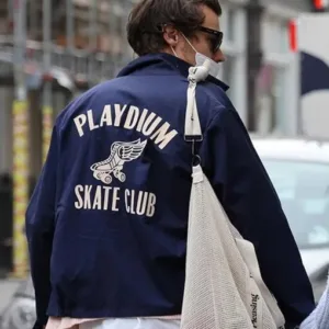 Playdium Skate Club Harry Styles Blue Jacket