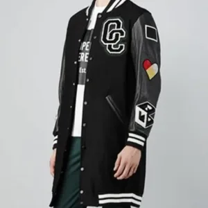 Post To Be Omarion Opening Ceremony Long Varsity Jacket
