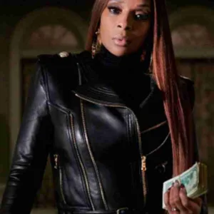 Power Book II Ghost Mary J Blige Leather Jacket