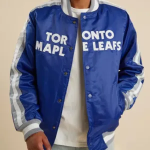 Toronto Maple Leafs Royal Blue Varsity Jacket