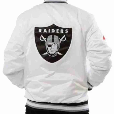 Raiders-Las-Vegas-Back-Shield-Bomber-White-Jacket.jpg Raiders-Las-Vegas-Back-Shield-Bomber-White-Jacket.jpg