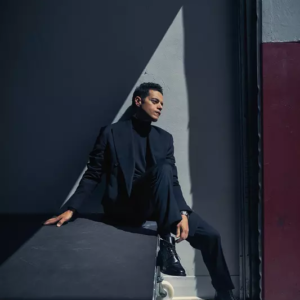 Rami Malek Blue Blazer