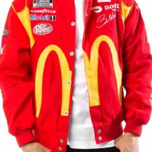 Red Cotton McDonald’s Racing Jacket