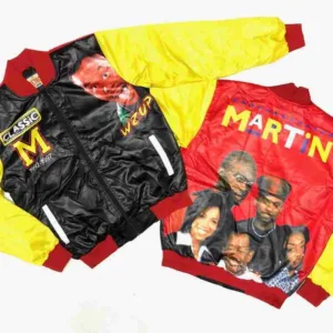 Retro Label Martin 90’s Bomber Jacket